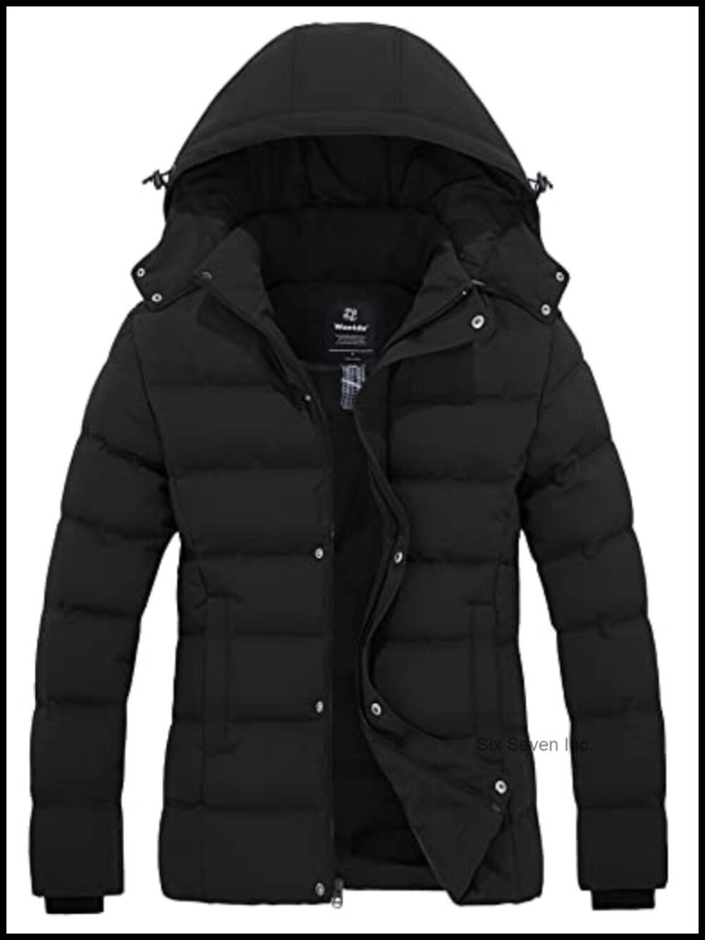 Women's Hooded Quilted Puffer Jacket Thickened Winter Coat